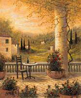 Tuscan View for One 12x16 LE Signed & Numbered - Giclee Canvas