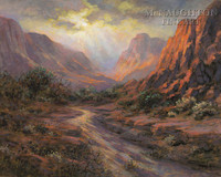 Paradise Canyon 11x14 LE Signed & Numbered - Giclee Canvas