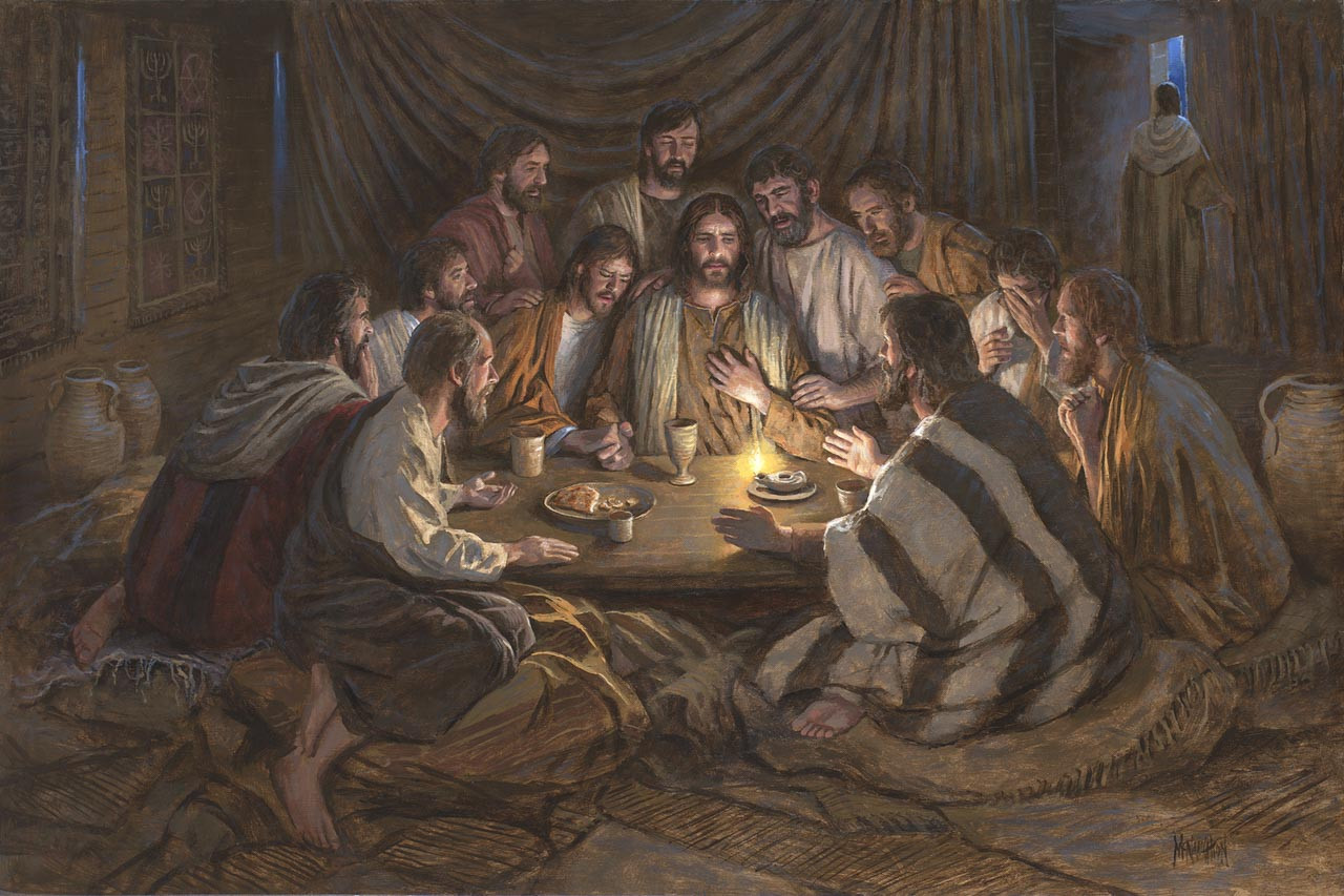 The Last Supper 16X24 LE (500) Giclee Canvas - McNaughton Fine Art