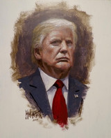 President Trump Portrait - 11X14 Litho