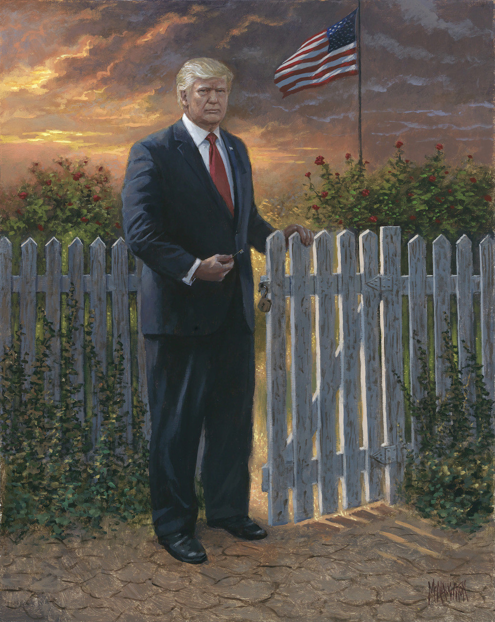 National Emergency - 16X24 Canvas Giclee, Limited Edition, S/N Edition 200  - McNaughton Fine Art