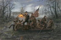 Crossing the Swamp - 16X24 Litho, Signed Open Edition