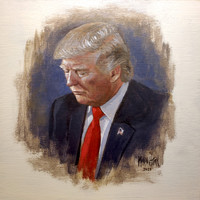 Pray for the President - 12x12 Litho, Open Edition