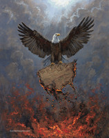 Freedom Rising - 16x20 Litho Print, Open Edition Signed
