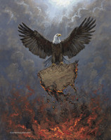Freedom Rising - 20x24 Inches, Giclee Canvas, Limited Edition, Signed (200)