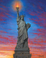 Liberty Remembered - 16x20 Litho Print, Open Edition Signed