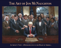 McNaughton Art Book "The Art of Jon McNaughton - A Retrospective to the Heart of America" Signed by Artist