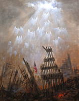 Angels of 9/11 - 11x14 Artist Proof Litho Print - Signed and Numbered (20)