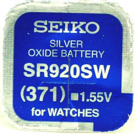 Seiko Watch Battery 371 (SR920SW) | ATL Outlet