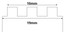 ATLO 16mm (19mm) Sized Resin Strap Compatible for Swatch® Skin Watch - White - RG14AW