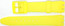 ATLO 17mm (20mm) Sized Resin Strap Compatible for Swatch® Watch - Yellow - RG14Y