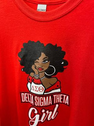 RED SHORT SLEEVE TEE SHIRT SMALL- 2XL