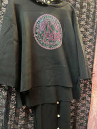 AKA BLACK PEARL SUIT (CHOOSE YOUR LOGO)
