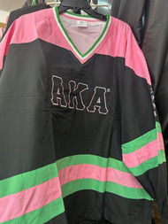 OVERSIZED HOCKEY  JERSEY LOOKS GREAT WITH BOOTS OR SHORTS