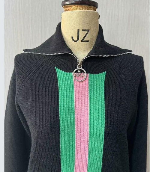 VERY PRETTY 1/2 ZIP SWEATER