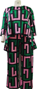 AKA  2 PCS PANTS SUIT 
