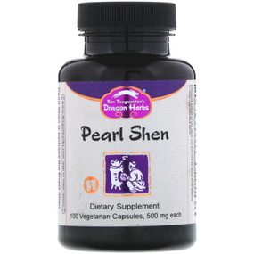 Buy Pearl Shen 500 mg 100 Veggie Caps Dragon Herbs Online, UK Delivery