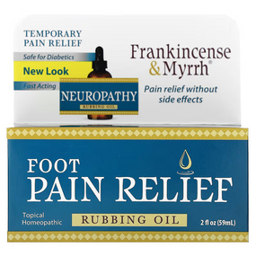 Buy Neuropathy Foot Pain Relief Rubbing Oil, Frankincense & Myrrh, Pain Relief ,Natural Remedy, UK