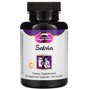 Buy Salvia 500 mg 100 Caps Dragon Herbs Online, UK Delivery, Condition Specific Formulas