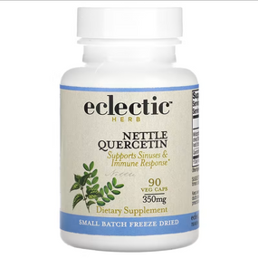 Buy Stinging Nettle Quercetin 350 mg 90 Veggie Caps Eclectic Institute Online, UK Delivery, Herbal Remedy Natural Treatment