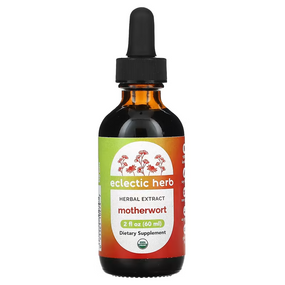 Buy Organic Motherwort 2 oz (60 ml) Eclectic Institute Online, UK Delivery, Herbal Remedy Natural Treatment