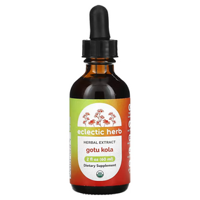 Buy Organic Gotu Kola 2 oz (60 ml) Eclectic Institute Online, UK Delivery, Women's Supplements Varicose Veins Vein Care Gotu Kola