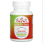 Buy Uva Ursi 350 mg 90 Non-GMO Veggie Caps Eclectic Institute Online, UK Delivery, Herbal Remedy Natural Treatment