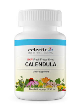 Buy Calendula 250 mg 90 Non GMO Veggie Caps Eclectic Institute Online, UK Delivery, Condition Specific Formulas