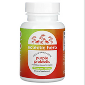 Buy Purple Probiotic 300 mg 90 Caps Eclectic Institute Online, UK Delivery, Stabilized Probiotics