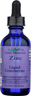 Buy Zinc Liquid Concentrate 2 oz (60 ml) Eidon Mineral Supplements Online, UK Delivery, Mineral Supplements