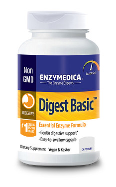 Buy Digest Basic Essential Enzyme Formula 180 Caps Enzymedica Online, UK Delivery, Digestive Enzymes