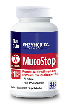 Buy MucoStop 48 Caps Enzymedica Online, UK Delivery, Enzymes