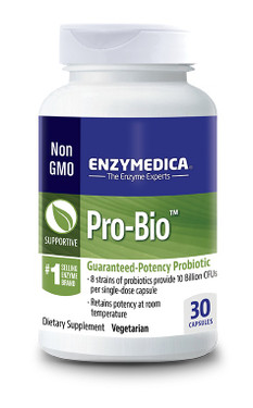 Buy Pro Bio Guaranteed Potency Probiotic 30 Caps Enzymedica Online, UK Delivery, Stabilized Probiotics