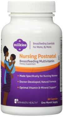 Buy Nursing Postnatal Breastfeeding Multivitamin 60 Veggie Caps Fairhaven 