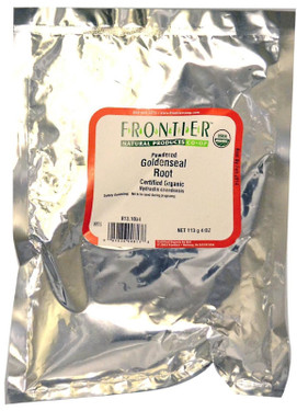 Buy Organic Powdered Goldenseal Root 4 oz (113 g) Frontier Natural Products Online, UK Delivery