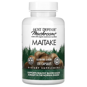 Host Defense Maitake 120 Veggie Caps Fungi Perfecti
