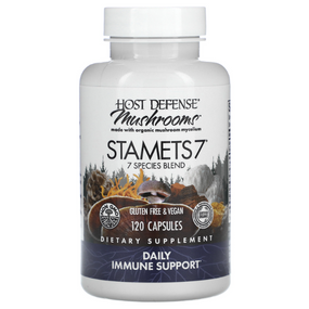 Buy Host Defense Stamets 7 120 Veggie Caps Fungi Perfecti Online, UK Delivery, Mixed Mushroom Combinations