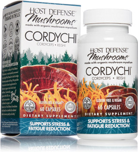 Buy Host Defense Cordychi 60 Veggie Caps Fungi Perfecti Online, UK Delivery, Mixed Mushroom Combinations