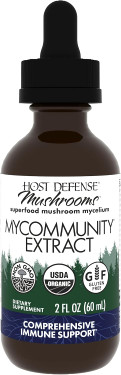 Buy Host Defense My Community Extract 2 oz (60 ml) Fungi Perfecti Online, UK Delivery, Mixed Mushroom Combinations
