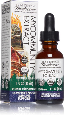 Buy Host Defense My Community Extract 1 oz (30 ml) Fungi Perfecti Online, UK Delivery, Mixed Mushroom Combinations