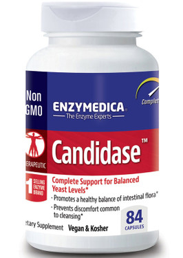 Enzymedica Candidase 84 Caps, Yeast Overgrowth Management, UK 