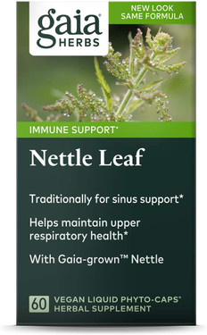Buy Nettle Leaf 60 Veggie Liquid Phyto-Caps Gaia Herbs Online, UK Delivery, Lung Bronchial Formulas 