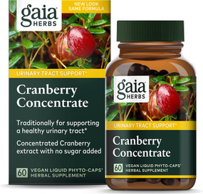Buy Cranberry Concentrate 60 Vegetarian Liquid Phyto-Caps Gaia Herbs Online, UK Delivery, Herbal Remedy Natural Treatment