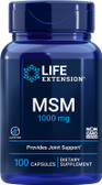 UK Buy Life Extension, MSM (Methylsulfonylmethane) 1000 mg, 100 Caps