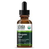 Buy Certified Organic Oregano Leaf 1 oz (30 ml) Gaia Herbs Online, UK Delivery, Cold Flu Formulas Remedy Relief Treatment