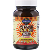 Buy Vitamin Code RAW D3 5000 IU 60 Vegetarian Caps Garden of Life Online, UK Delivery, Vitamin D3