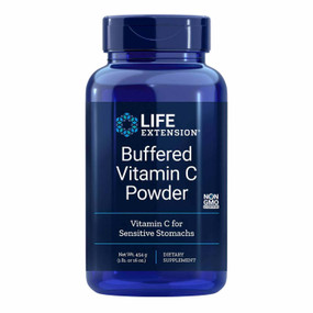 Life Extension, Buffered Vitamin C Powder 454 g, Oxidative Stress