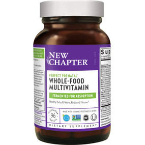 Perfect Prenatal Vitamins 96 Tabs New Chapter Organics, UK Store