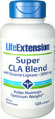 Life Extension Super CLA Blend w/ Sesame Lignans, 3000 mg, 120 Softgels