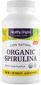 Organic Spirulina 500mg 720 Tabs Healthy Origins, Super Green Food